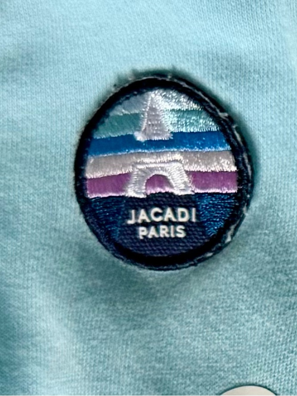 Jacadi Light Blue Hooded Zip-Up Jacket for Kids - Picture 4 of 5